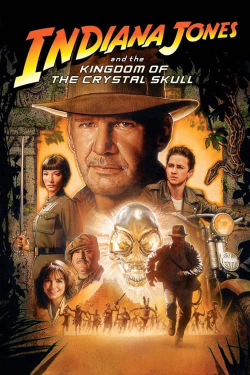 Portada de Indiana Jones y el reino de la calavera de cristal