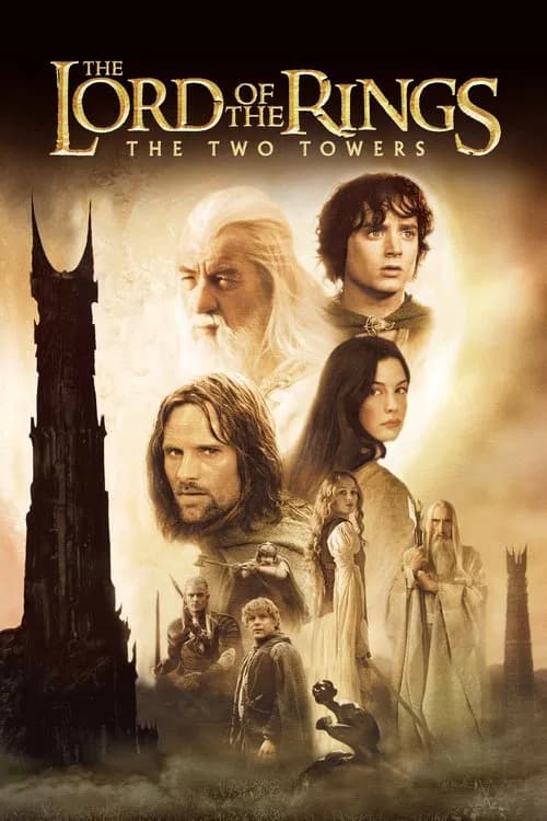Portada de El señor de los anillos: Las dos torres