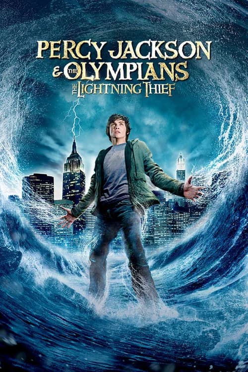 Portada de Percy Jackson y el ladrón del rayo