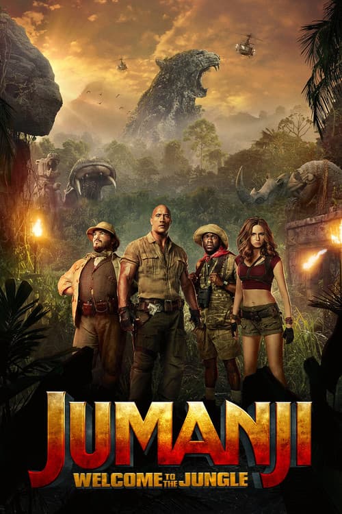 Capa de Jumanji: Bem-Vindo à Selva