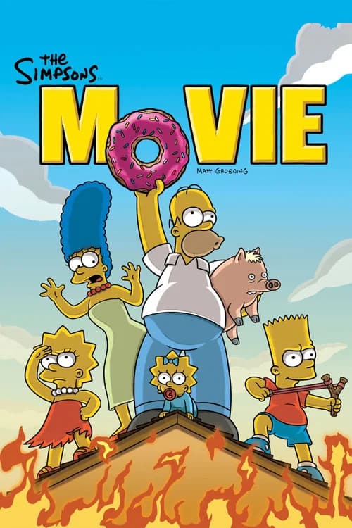 Capa de Os Simpsons: O Filme