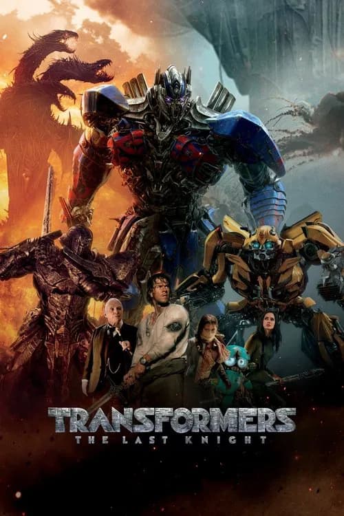 Portada de Transformers: El último caballero