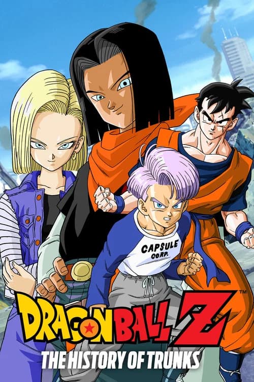 Portada de Dragon Ball Z: ¡Resistencia Hasta la Desesperación! Los Dos Súper Guerreros Supervivientes, Gohan y Trunks