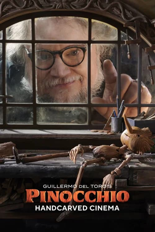 Portada de Pinocho de Guillermo del Toro: Cine tallado a mano
