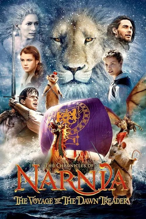 Portada de Las crónicas de Narnia: La travesía del viajero del alba