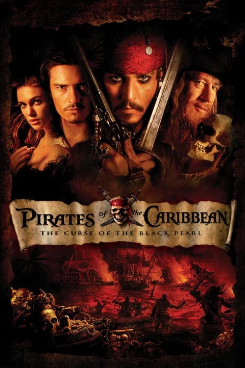 Portada de Piratas del Caribe: La maldición de la Perla Negra