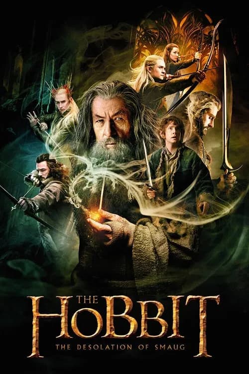 Portada de El hobbit: La desolación de Smaug
