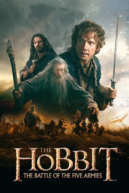 Portada de El hobbit: La batalla de los cinco ejércitos