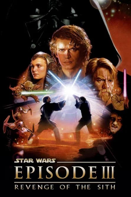 Portada de La guerra de las galaxias. Episodio III: La venganza de los Sith