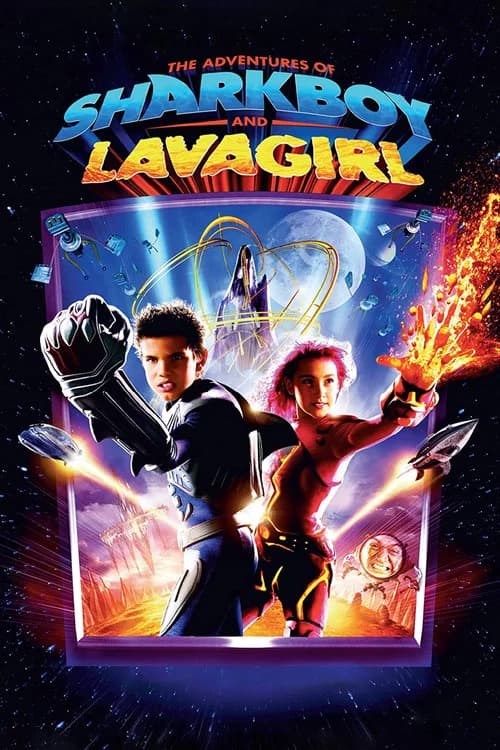 Portada de Las aventuras de Sharkboy y Lavagirl